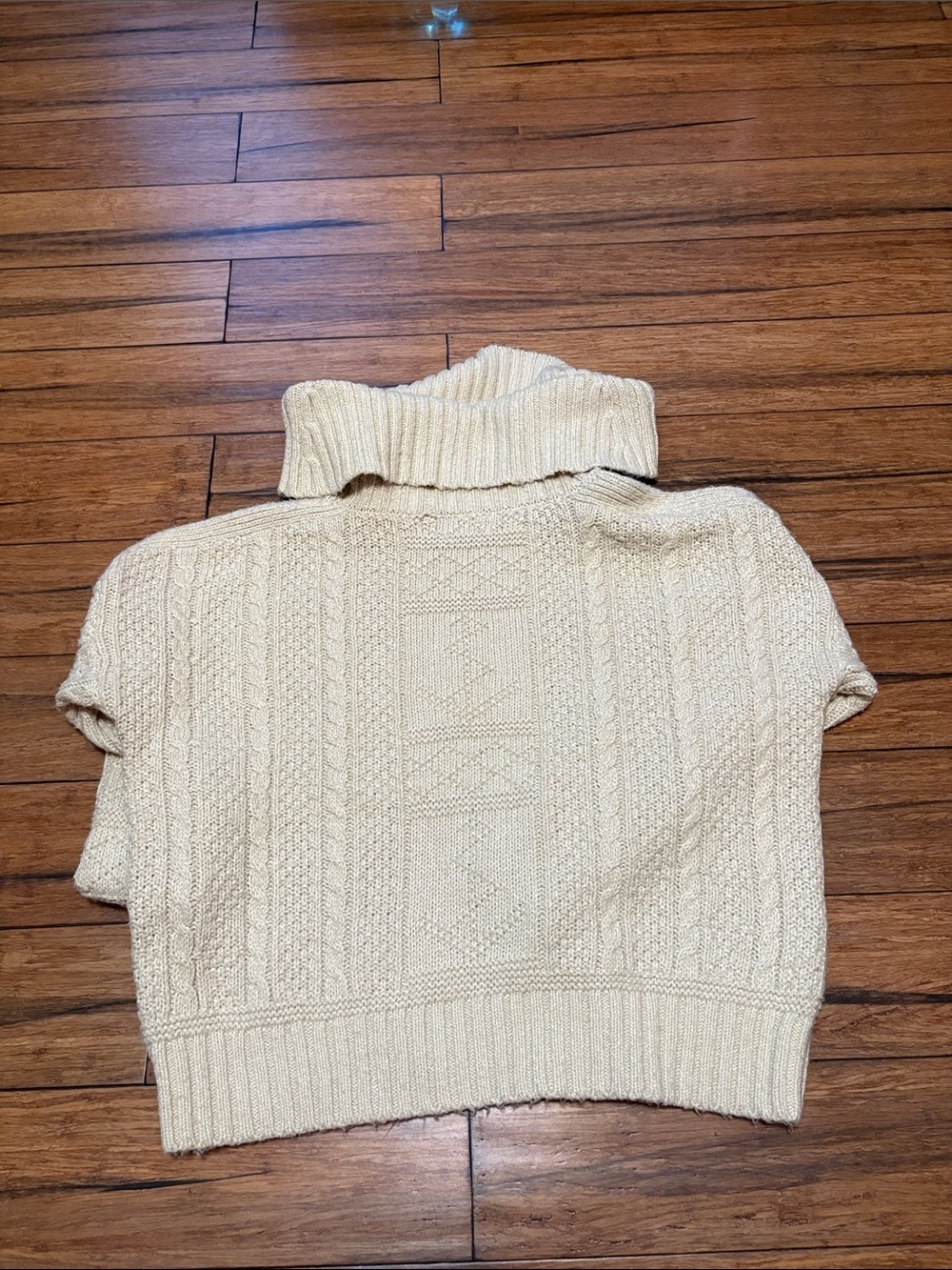 Denim & Supply Ralph Lauren Heavy Cotton Cowl Neck Size Large Sweater Women’s - Picture 6 of 7